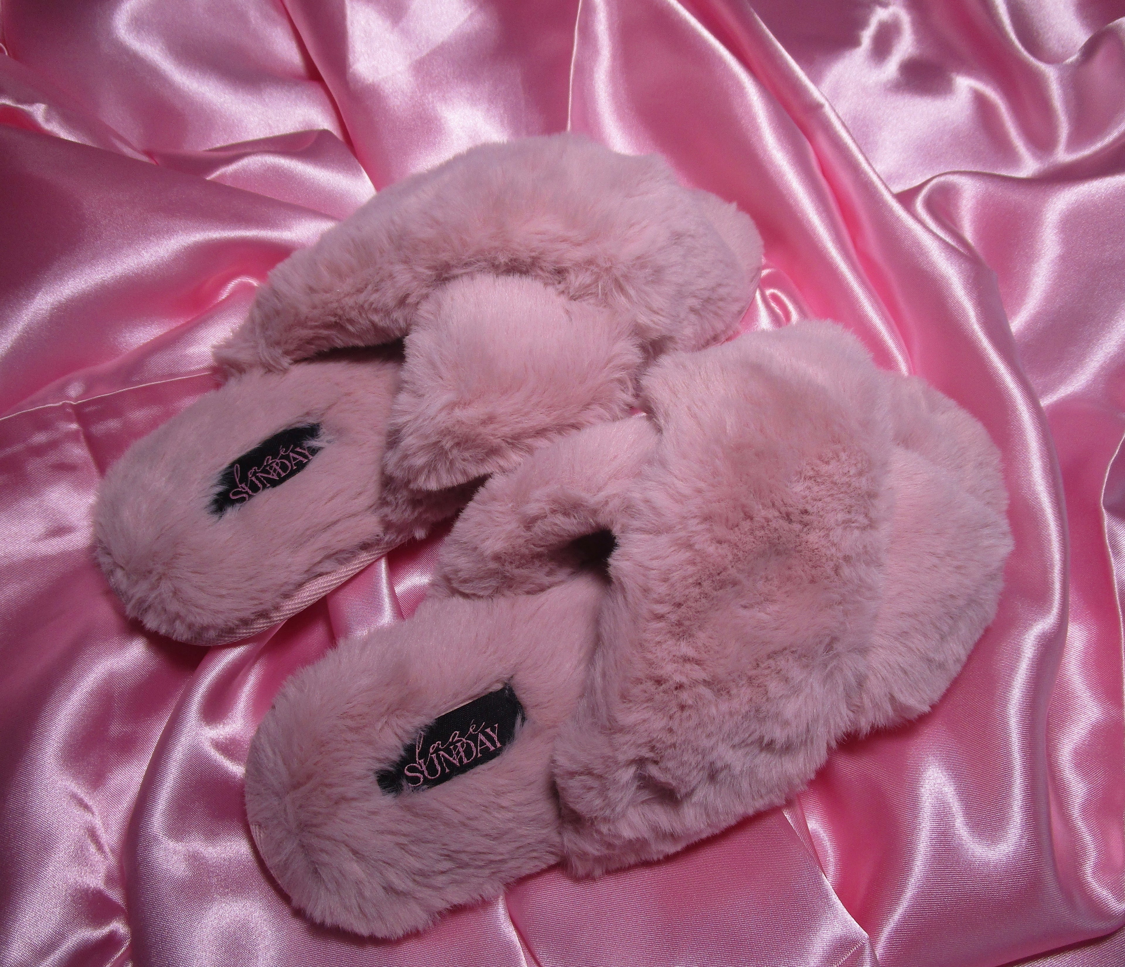 Plush Pink Slippers