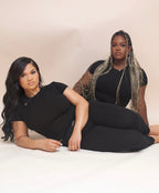 Ribbed Lounge Pant Set